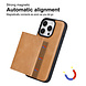 TUNIQ TUNIQ iPhone 16 Pro Back-Cover hul - mit abnehmbarem Kartenhalter - Gold TUNIQ TUNIQ iPhone 16 Pro Back-Cover hul - mit abnehmbarem Kartenhalter - Gold