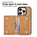 TUNIQ TUNIQ iPhone 16 Pro Back cover case - with removable card holder - Gold