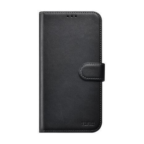 TUNIQ TUNIQ iPhone 16 Pro Max Book Case hoesje - Pasjeshouder voor 3 pasjes - met afneembaar magnetisch hoesje - Zwart TUNIQ TUNIQ iPhone 16 Pro Max Book Case hoesje - Pasjeshouder voor 3 pasjes - met afneembaar magnetisch hoesje - Zwart