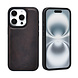 TUNIQ TUNIQ iPhone 16 Pro Book type case - Card holder for 3 cards - with removable magnetic cover - Brown TUNIQ TUNIQ iPhone 16 Pro Book type case - Card holder for 3 cards - with removable magnetic cover - Brown
