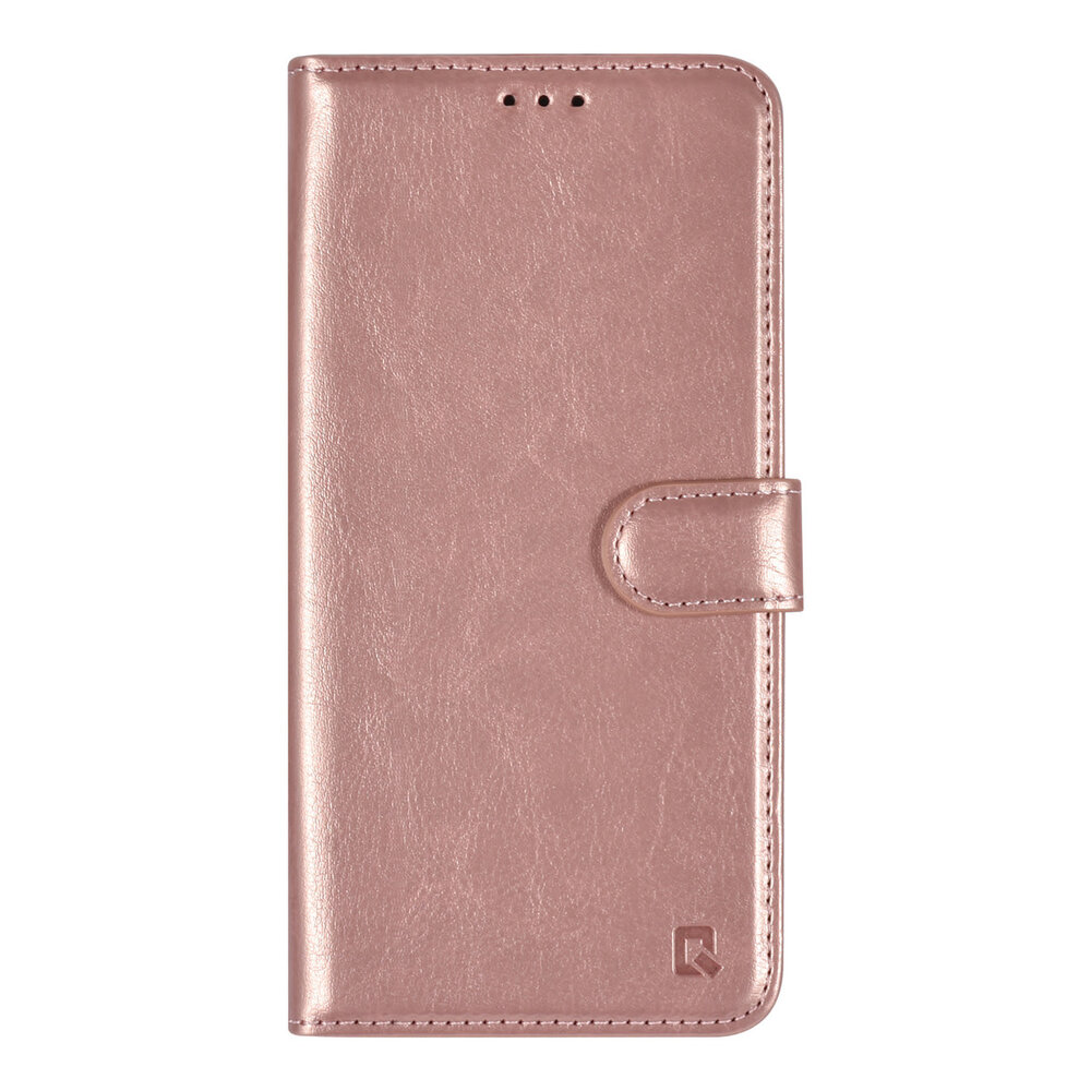TUNIQ TUNIQ Galaxy A15 5G Book-Case hul - Kartenhalter für 3 Karten - Magnetverschluss - Aufhänger - Rose Gold TUNIQ TUNIQ Galaxy A15 5G Book-Case hul - Kartenhalter für 3 Karten - Magnetverschluss - Aufhänger - Rose Gold
