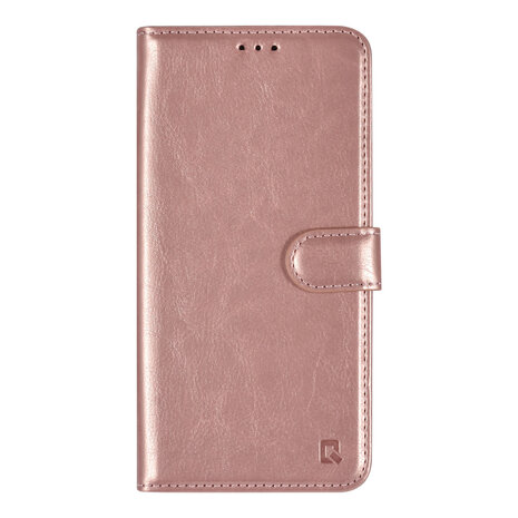 TUNIQ TUNIQ Galaxy A15 5G Book-Case hul - Kartenhalter für 3 Karten - Magnetverschluss - Aufhänger - Rose Gold TUNIQ TUNIQ Galaxy A15 5G Book-Case hul - Kartenhalter für 3 Karten - Magnetverschluss - Aufhänger - Rose Gold