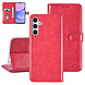 TUNIQ TUNIQ Galaxy A15 5G Book type case - Card holder for 3 cards - Magnetic closure - Hanger - Hot Pink TUNIQ TUNIQ Galaxy A15 5G Book type case - Card holder for 3 cards - Magnetic closure - Hanger - Hot Pink