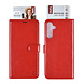 TUNIQ TUNIQ Galaxy A15 5G Book Case hoesje - Pasjeshouder voor 3 pasjes - Magneetsluiting - Hanger - Rood TUNIQ TUNIQ Galaxy A15 5G Book Case hoesje - Pasjeshouder voor 3 pasjes - Magneetsluiting - Hanger - Rood