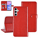 TUNIQ TUNIQ Galaxy A15 5G Book Case hoesje - Pasjeshouder voor 3 pasjes - Magneetsluiting - Hanger - Rood TUNIQ TUNIQ Galaxy A15 5G Book Case hoesje - Pasjeshouder voor 3 pasjes - Magneetsluiting - Hanger - Rood