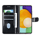 TUNIQ TUNIQ Galaxy A52- A52S Kunstleer Booktype hoesje - Pasjeshouder voor 3 pasjes - Magneetsluiting - Hanger - Zwart TUNIQ TUNIQ Galaxy A52- A52S Kunstleer Booktype hoesje - Pasjeshouder voor 3 pasjes - Magneetsluiting - Hanger - Zwart