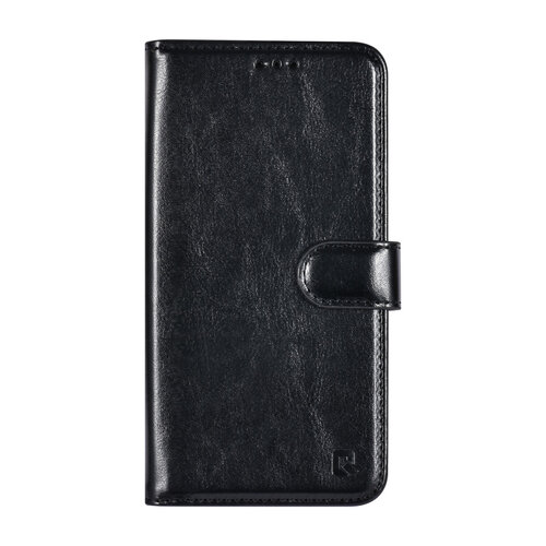 TUNIQ TUNIQ Galaxy A55 Book Case hoesje - Pasjeshouder voor 3 pasjes - Magneetsluiting - Hanger - Zwart