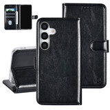 TUNIQ TUNIQ Galaxy A55 Book type housse - Porte-cartes pour 3 cartes - Fermeture magnétique - Cintre - Noir TUNIQ TUNIQ Galaxy A55 Book type housse - Porte-cartes pour 3 cartes - Fermeture magnétique - Cintre - Noir