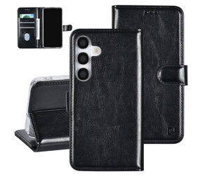 TUNIQ TUNIQ Galaxy A55 Book type housse - Porte-cartes pour 3 cartes - Fermeture magnétique - Cintre - Noir TUNIQ TUNIQ Galaxy A55 Book type housse - Porte-cartes pour 3 cartes - Fermeture magnétique - Cintre - Noir