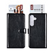 TUNIQ TUNIQ Galaxy A55 Book Case hoesje - Pasjeshouder voor 3 pasjes - Magneetsluiting - Hanger - Zwart TUNIQ TUNIQ Galaxy A55 Book Case hoesje - Pasjeshouder voor 3 pasjes - Magneetsluiting - Hanger - Zwart
