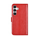 TUNIQ TUNIQ Galaxy A55 Book Case hoesje - Pasjeshouder voor 3 pasjes - Magneetsluiting - Hanger - Rood TUNIQ TUNIQ Galaxy A55 Book Case hoesje - Pasjeshouder voor 3 pasjes - Magneetsluiting - Hanger - Rood