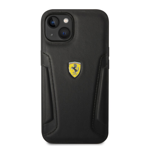 Ferrari Ferrari iPhone 14 & 13 Back cover case - Hot Stamp - Black Ferrari Ferrari iPhone 14 & 13 Back cover case - Hot Stamp - Black