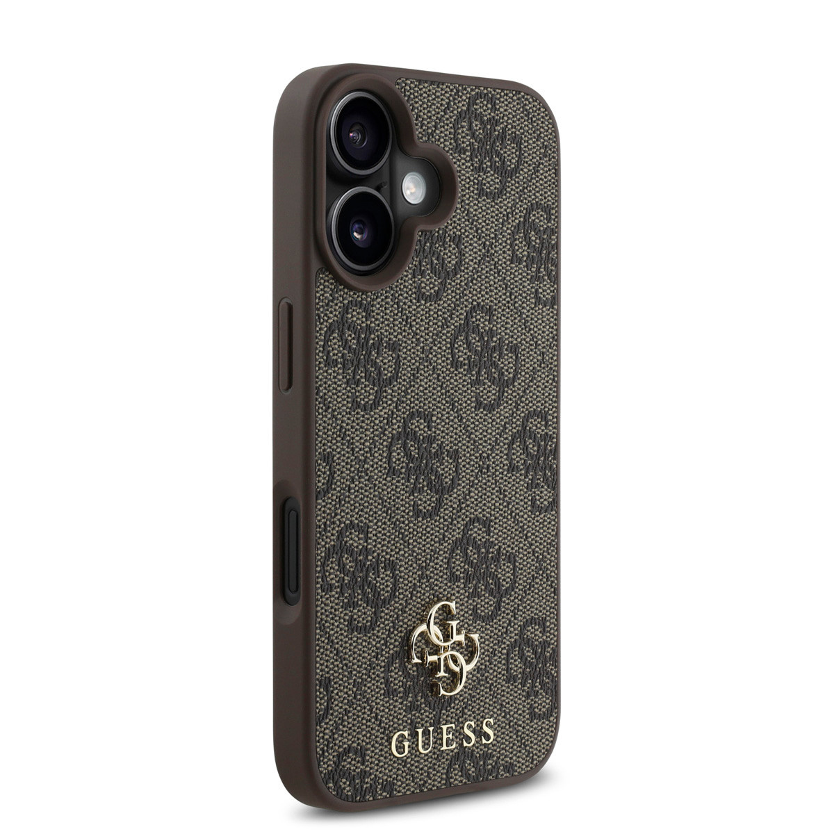 Guess Guess iPhone 16 Backcover hoesje Magsafe PU 4G - Bruin, foto 4 van 6