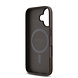 Guess Guess iPhone 16 Back cover coque Magsafe PU 4G - Marron Guess Guess iPhone 16 Back cover coque Magsafe PU 4G - Marron