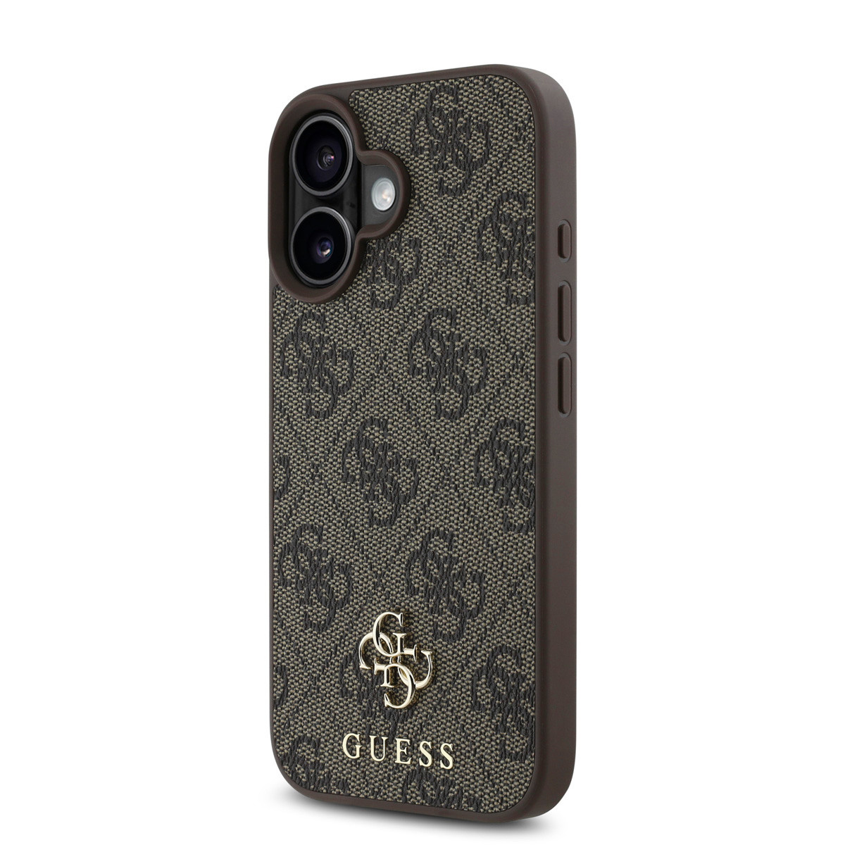 Guess Guess iPhone 16 Backcover hoesje Magsafe PU 4G - Bruin, foto 2 van 6
