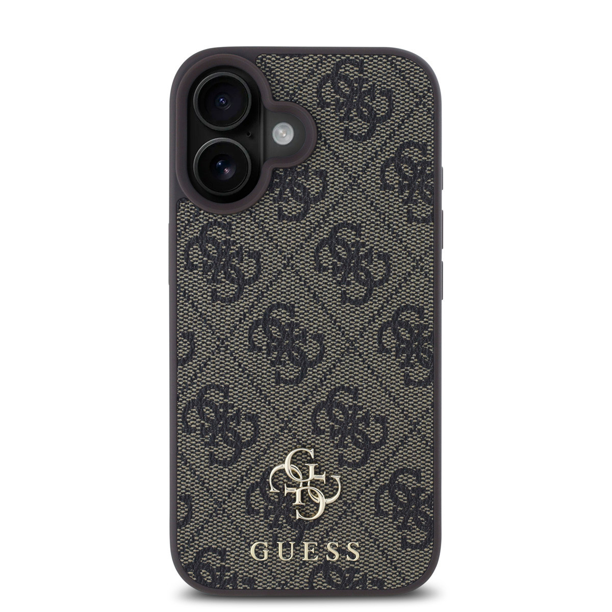 Guess Guess iPhone 16 Backcover hoesje Magsafe PU 4G - Bruin, foto 3 van 6