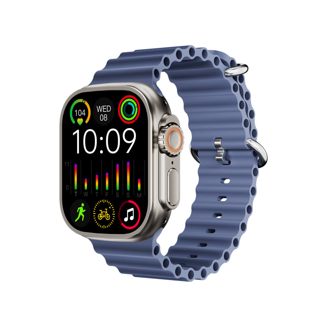 Porodo Blue Supremo Smart Watch - Blue, foto 4 van 6