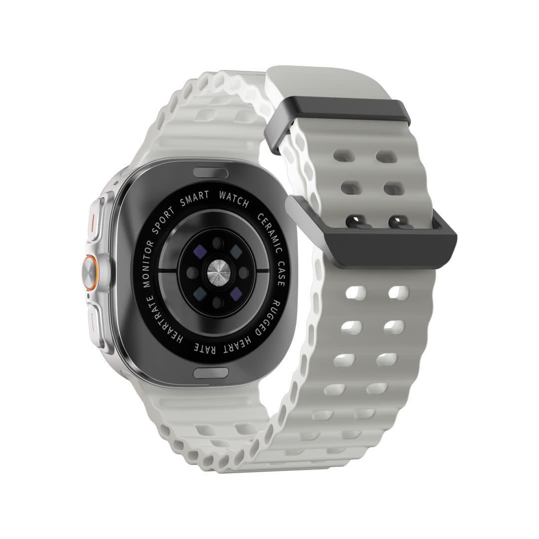 Porodo Voyager Smart Watch - Silver, foto 3 van 4