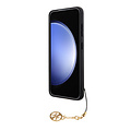 Guess Guess Galaxy S24 Backcover hoesje - 4G charm - Zwart