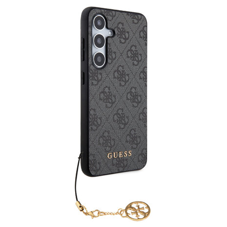 Guess Guess Galaxy S24 Backcover hoesje - 4G charm - Zwart Guess Guess Galaxy S24 Backcover hoesje - 4G charm - Zwart