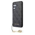 Guess Guess Galaxy S24 Backcover hoesje - 4G charm - Zwart