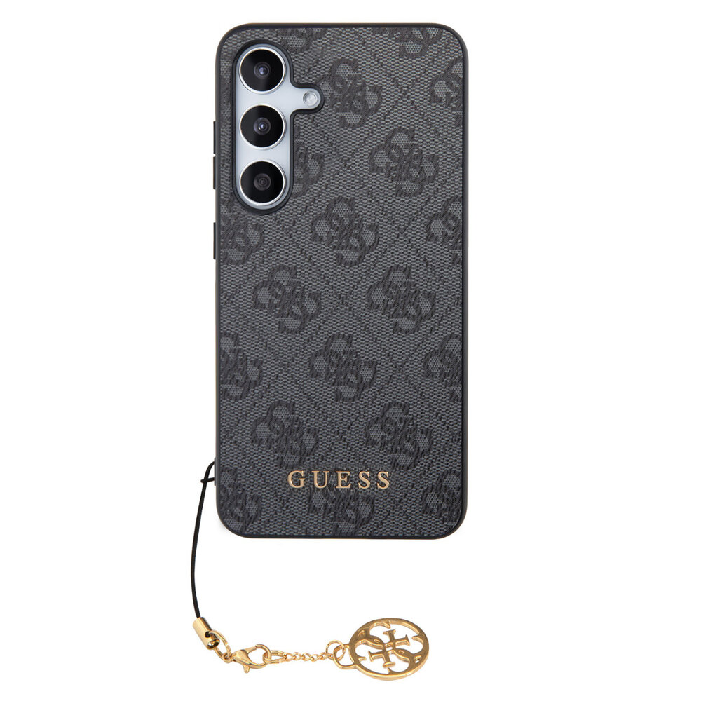 Guess Guess Galaxy S24 Back-Cover hul - 4G charm - Schwarz Guess Guess Galaxy S24 Back-Cover hul - 4G charm - Schwarz