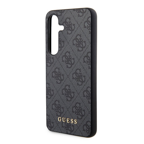 Guess Guess Galaxy S24 backcover cases - 4G Metal Gold Logo - Noir Guess Guess Galaxy S24 backcover cases - 4G Metal Gold Logo - Noir