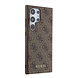 Guess Guess Galaxy S24 Ultra Back cover case - 4G Metal Gold Logo - Brown Guess Guess Galaxy S24 Ultra Back cover case - 4G Metal Gold Logo - Brown