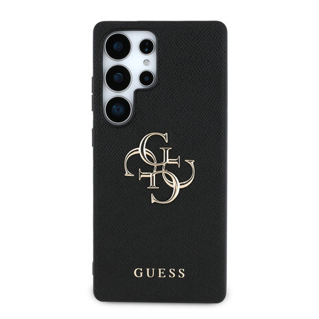 Guess Guess Galaxy S25 Ultra Back cover coque - Grained - Big 4G Logo - Noir Guess Guess Galaxy S25 Ultra Back cover coque - Grained - Big 4G Logo - Noir