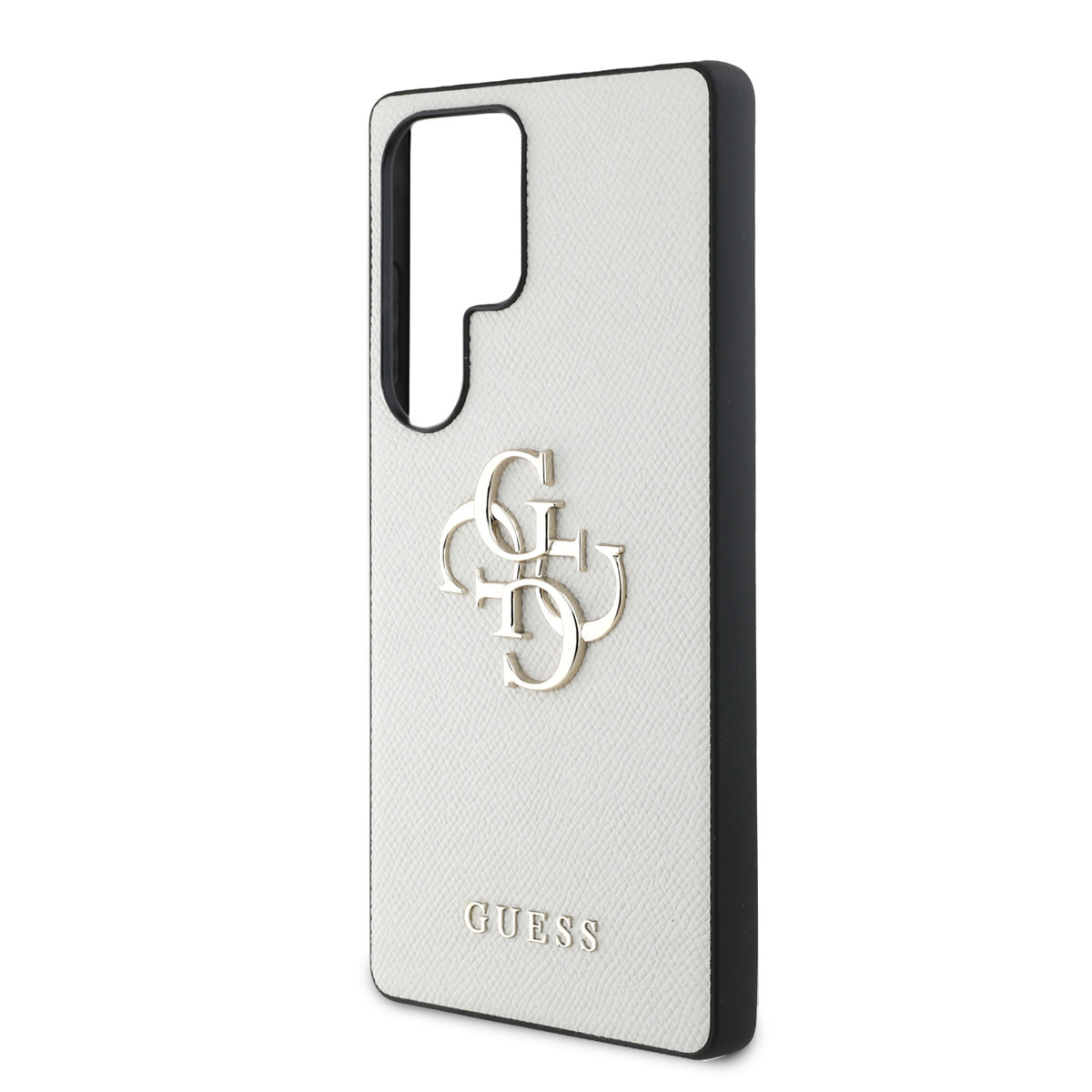 Guess Guess Galaxy S25 Ultra Backcover hoesje - Grained - Big 4G Logo - Beige, foto 5 van 6