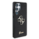 Guess Guess Galaxy S25 Ultra Back cover coque - Fixed Glitter - Big 4G Metal Logo - Noir Guess Guess Galaxy S25 Ultra Back cover coque - Fixed Glitter - Big 4G Metal Logo - Noir