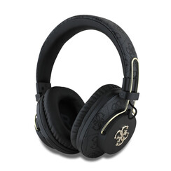 Guess Bluetooth Headphones - ENC - 4G Big Metal Logo - Black