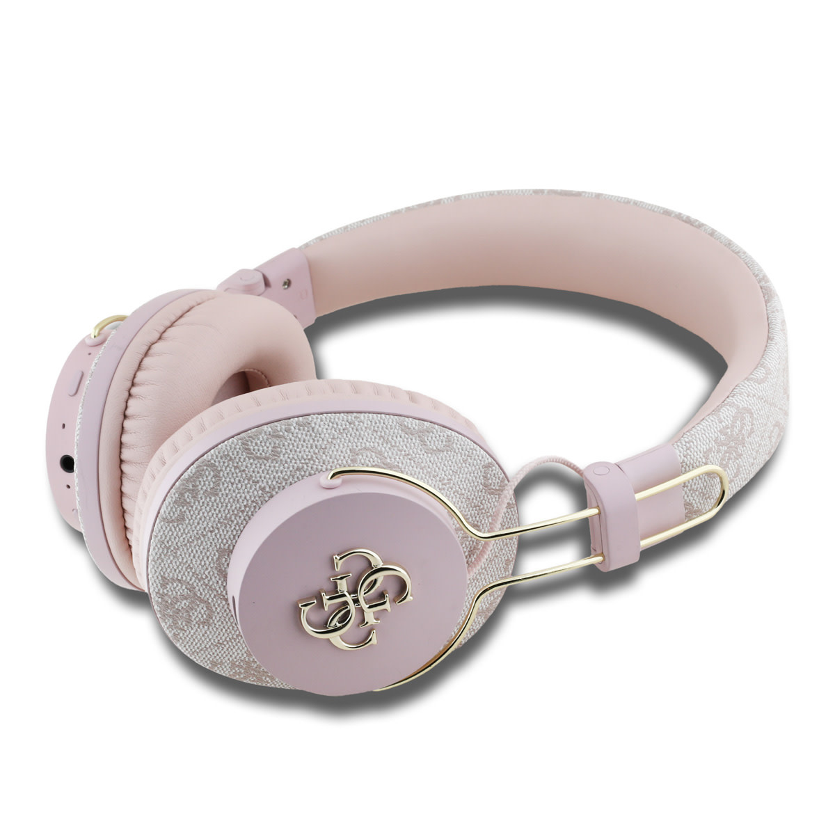 Guess Guess Bluetooth Headphones - ENC - 4G Big Metal Logo - Roze, foto 2 van 5