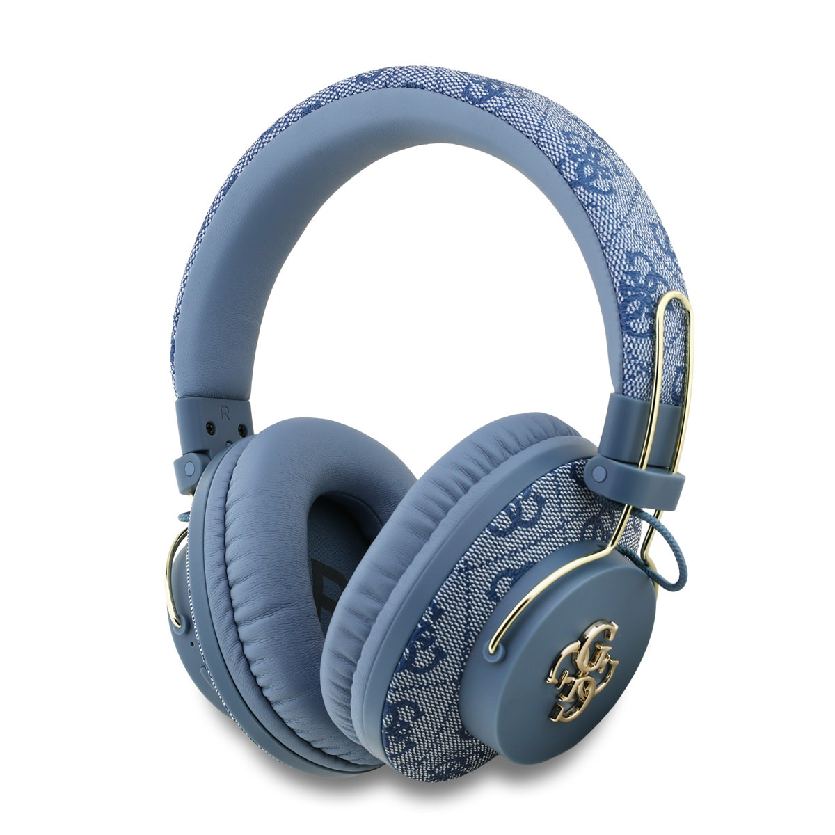 Guess Guess Bluetooth Headphones - ENC - 4G Big Metal Logo - Blauw