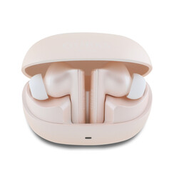 Guess Bluetooth Earbuds - TWS - ANC&ENC - Classic Printed Logo - Pink