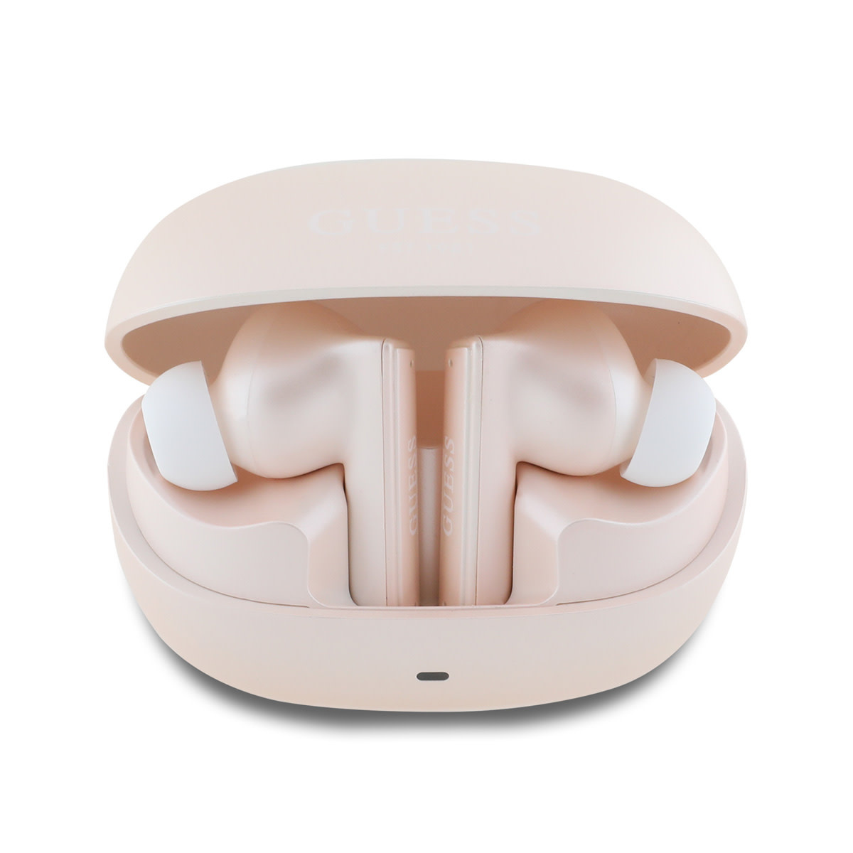 Guess Guess Bluetooth Earbuds - TWS - ANC&ENC - Classic Printed Logo - Roze