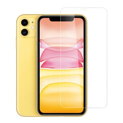 box of 10 - iPhone XR - iPhone 11 Screenprotector - Tempered Glass - Transparant