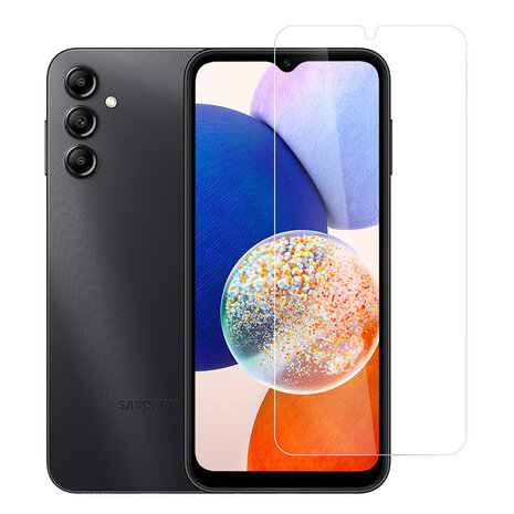 TUNIQ box of 10 - TUNIQ Galaxy A14 5G Screenprotector - Tempered Glass - Transparant TUNIQ box of 10 - TUNIQ Galaxy A14 5G Screenprotector - Tempered Glass - Transparant
