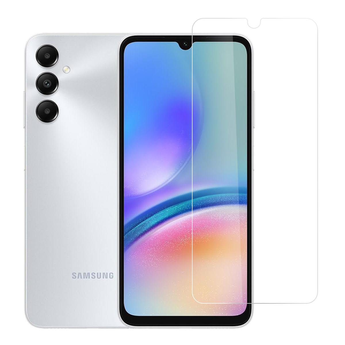 TUNIQ Box of 10 - TUNIQ Galaxy A05S Screenprotector - Tempered glass - Transparant