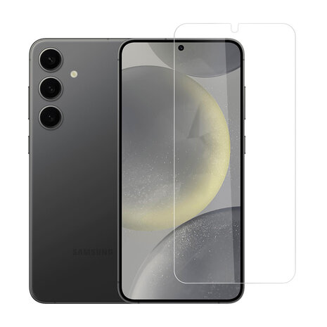 TUNIQ box of 10 - TUNIQ Galaxy S24 Plus Screenprotector - Tempered glass - Transparant