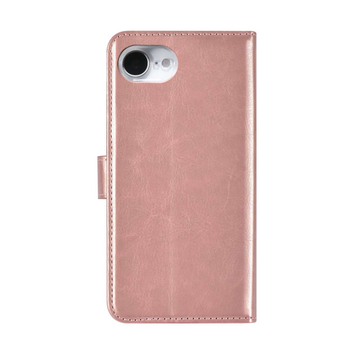 TUNIQ TUNIQ iPhone 16e Book Case hoesje - Pasjeshouder voor 3 pasjes - Hanger - Rose Gold, foto 3 van 5