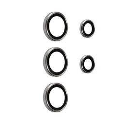 TUNIQ TUNIQ Galaxy S25 Ultra Lens Protector - Tempered Glass - Grijs TUNIQ TUNIQ Galaxy S25 Ultra Lens Protector - Tempered Glass - Grijs