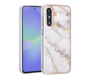 TUNIQ TUNIQ Galaxy A56 Back cover case - Silicone - Marble Grey