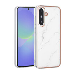 TUNIQ Galaxy A56 Back cover case - Silicone - Marble White