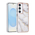 TUNIQ Galaxy S25 Back-Cover hul - Silicone - Marble Grey