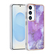 TUNIQ TUNIQ Galaxy S25 Back cover coque - Silicone - Marble Purple