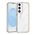 TUNIQ Galaxy S25 Plus Back cover case - Silicone - Marble White