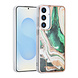 TUNIQ TUNIQ Galaxy S25 Plus Backcover hoesje - Silicone - Marble Green TUNIQ TUNIQ Galaxy S25 Plus Backcover hoesje - Silicone - Marble Green