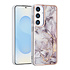 TUNIQ Galaxy S25 Plus Back cover coque - Silicone - Marble Brown