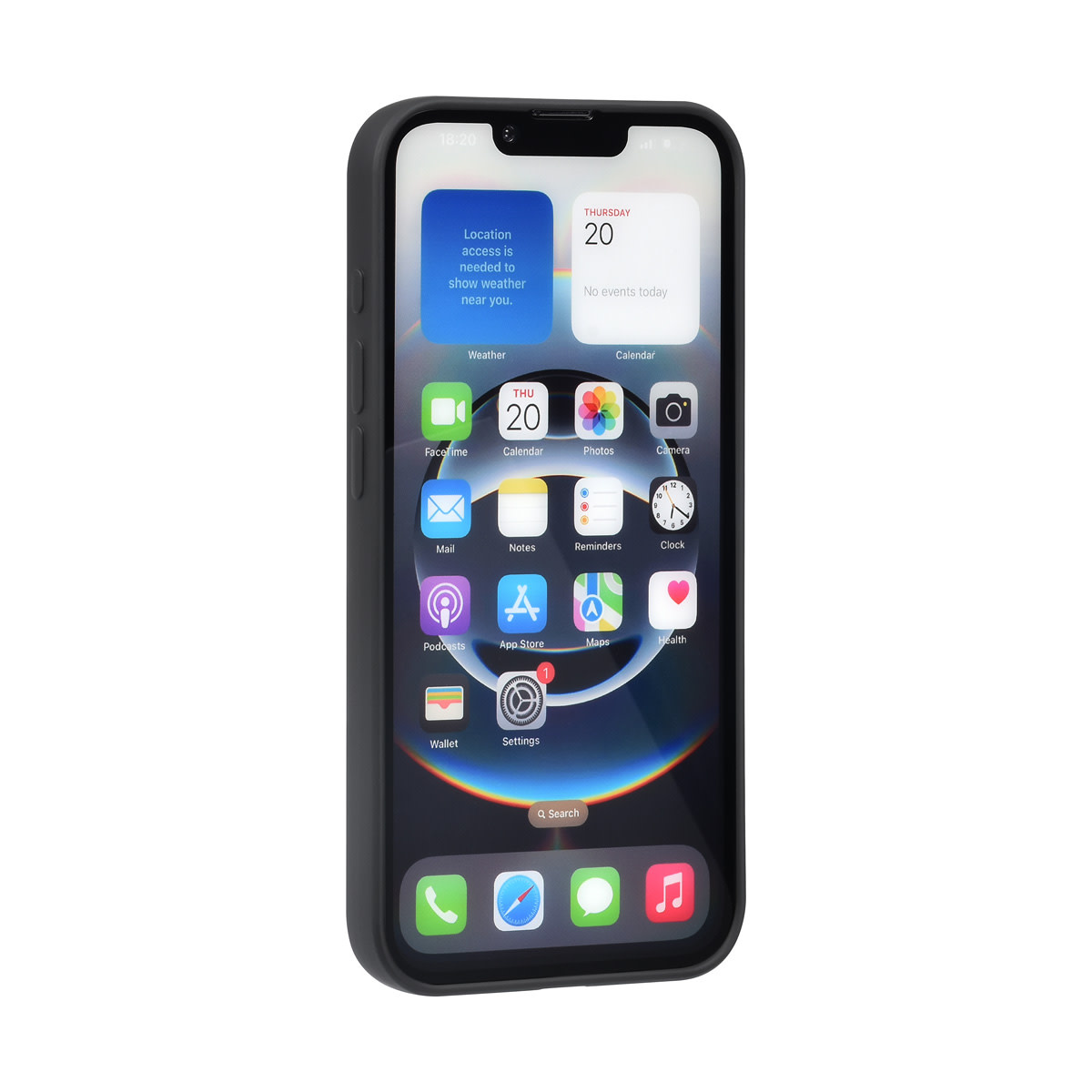 TUNIQ TUNIQ iPhone 16e Backcover hoesje - Zwart, foto 2 van 4